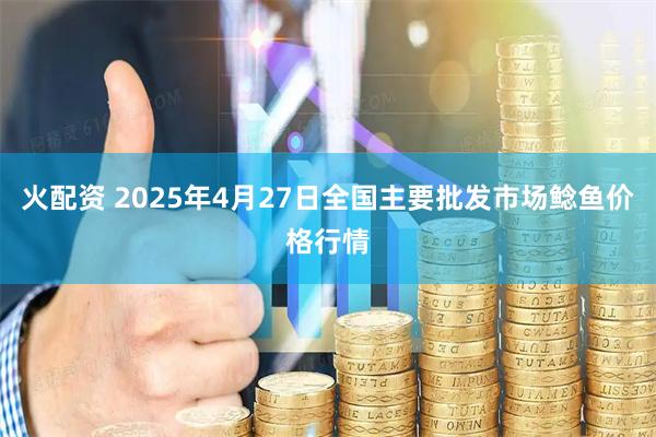 火配资 2025年4月27日全国主要批发市场鲶鱼价格行情